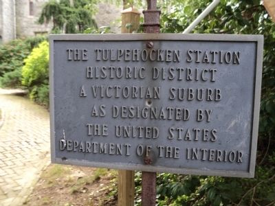 Image of The Tulpehocken Station Historic DistricHistoric Marker